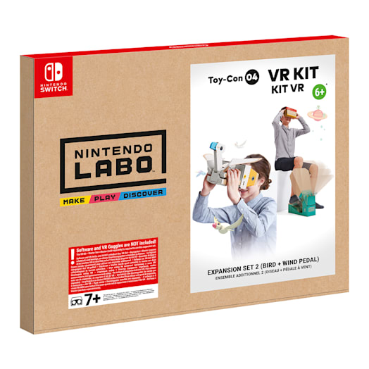 Nintendo Labo: VR Kit – Expansion Set 2 (Bird + Wind Pedal)